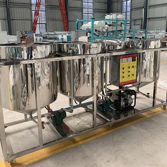Palm oil refining machine refinery plant