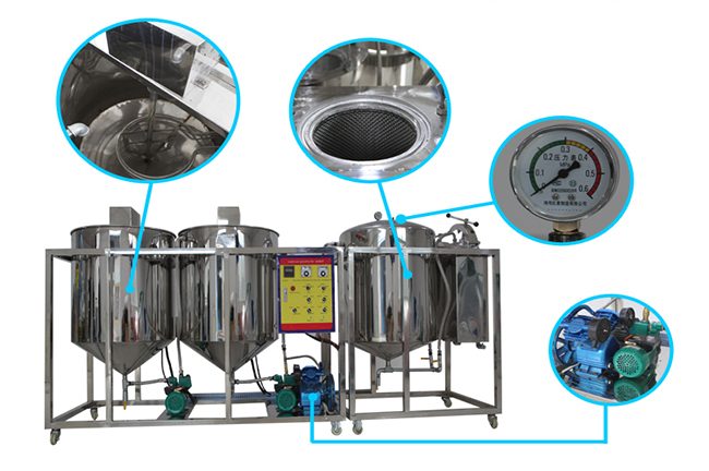 safflower seed oil refining equipment