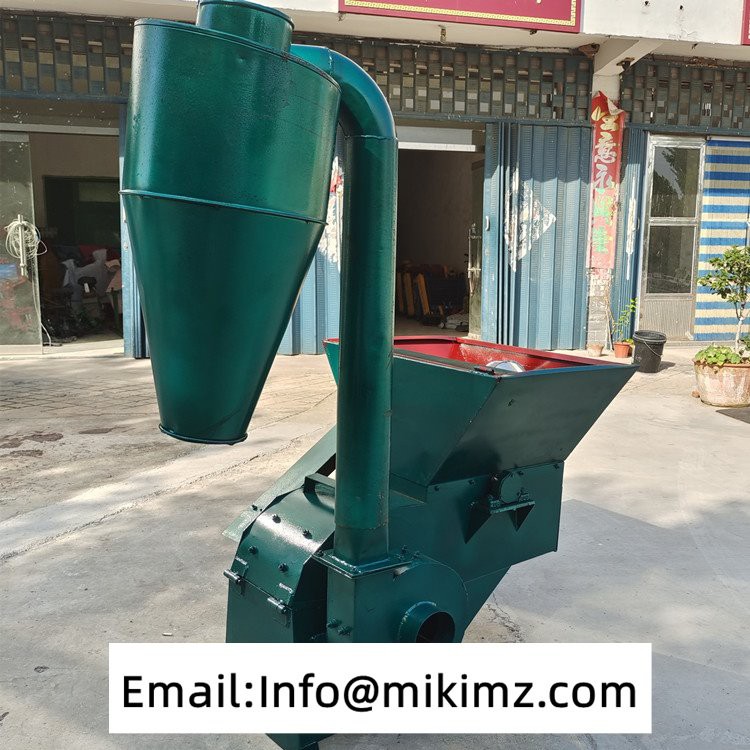 Corn wheat grain grass crusher animal feed hammer mill