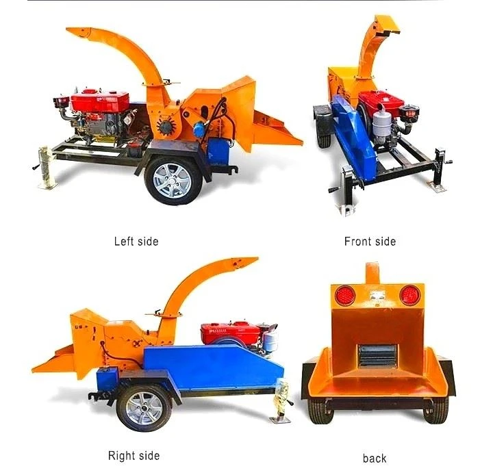 ہائیڈرولک فیڈنگ ووڈ برانچ چپر کی بچت