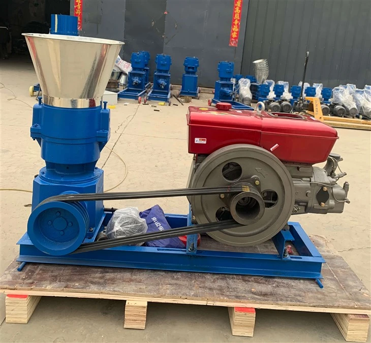 Compact Poultry Feed Pellet Machine