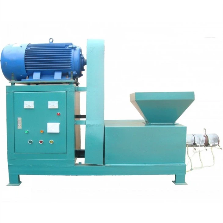Factory Sawdust Briquette Making