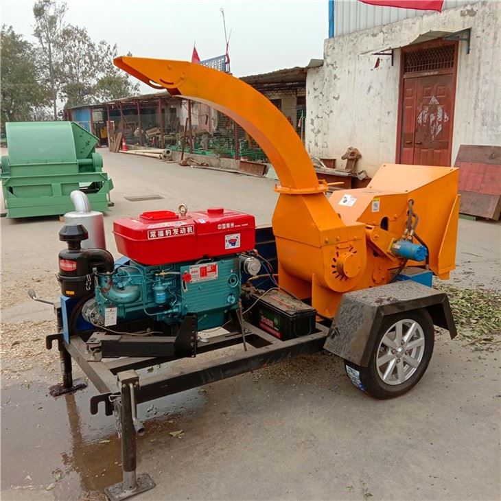 Wood Chipper Shredder Machine For Agricultural Work
