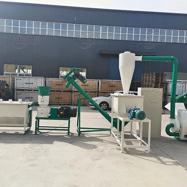 400—600KG/H High-efficiency Poultry Feed Pellet Production Line suppliers