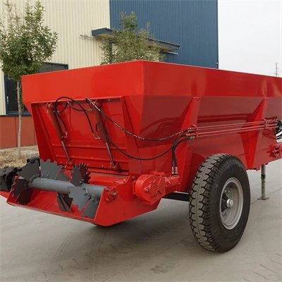 Wheel Driven Manure Spreader